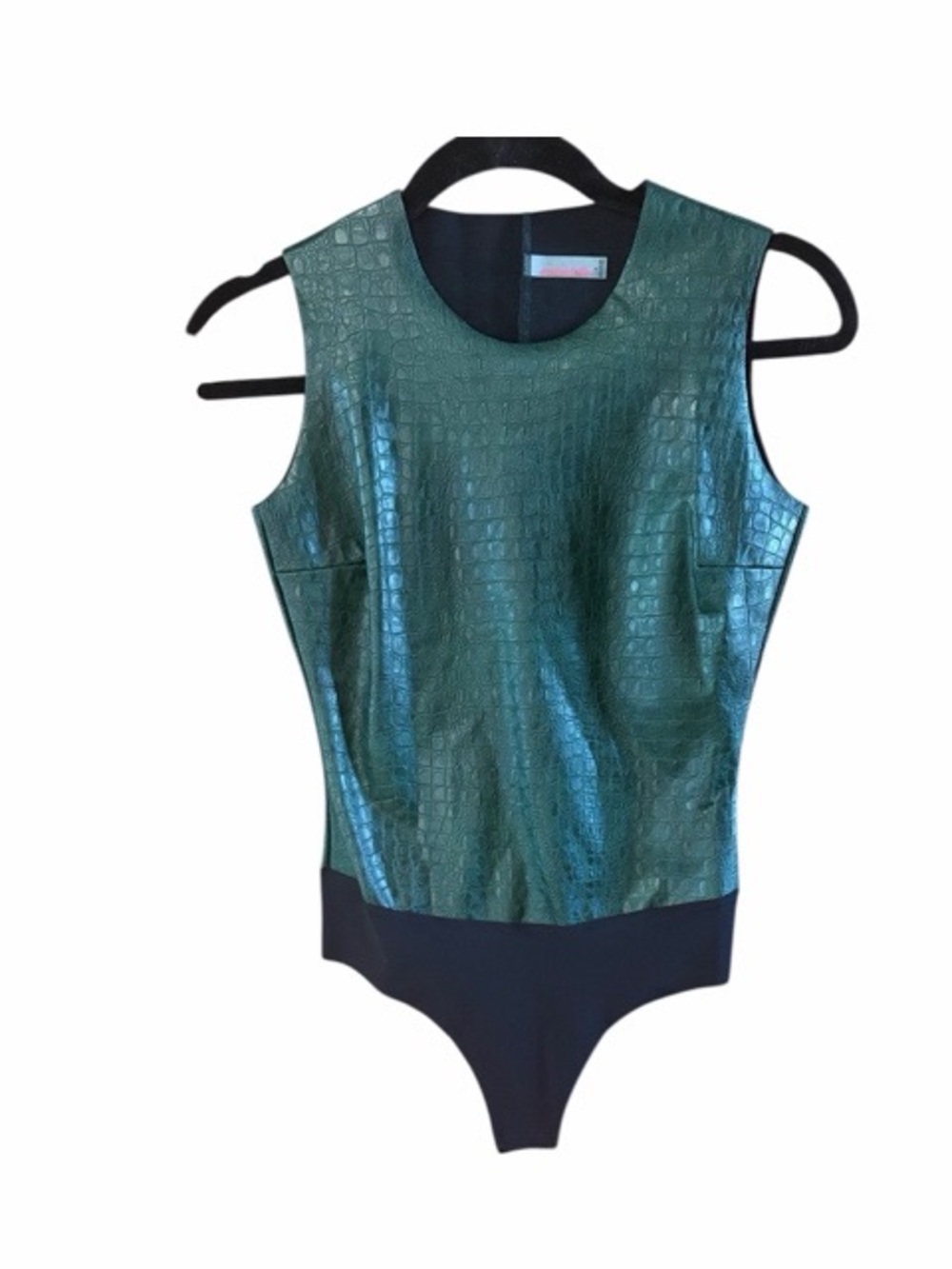 Commando Faux Croc Embossed Bodysuit